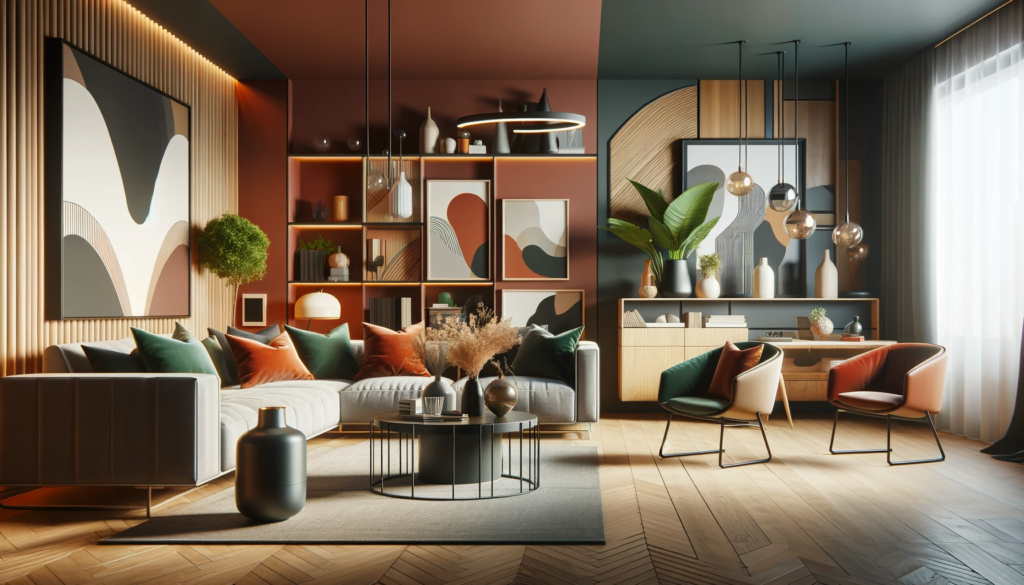 "Harmonie Contemporaine : Aménagement et Décoration d'Intérieur 2023