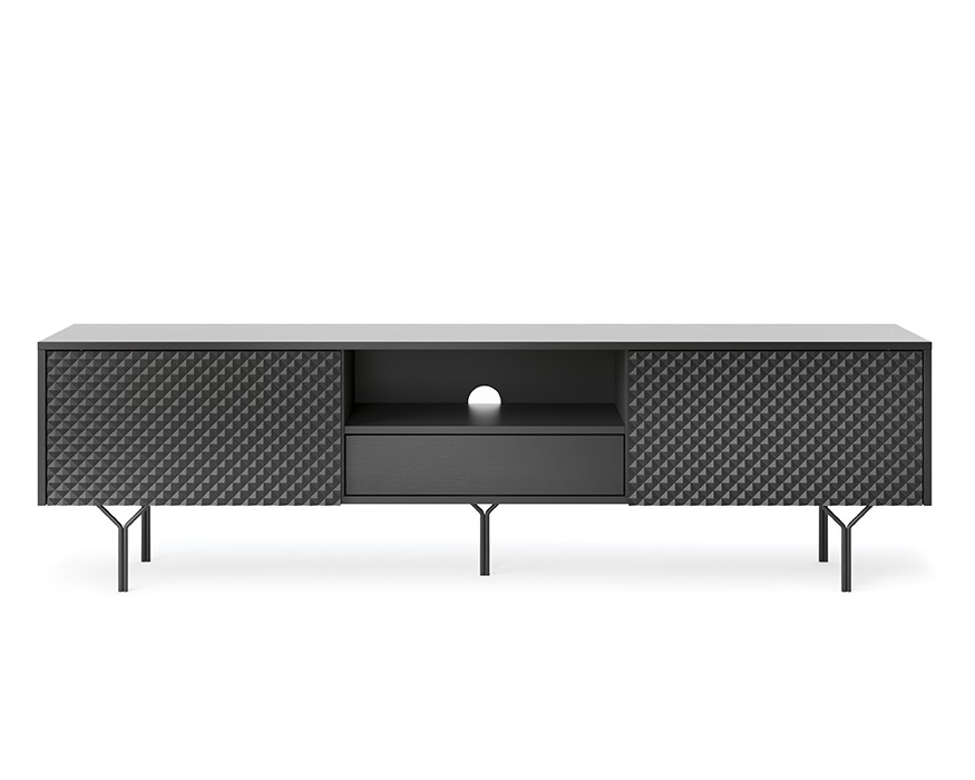 Sublimez votre espace de vie avec le meuble TV LENA – alliant design moderne et finition texturée unique. Idéal pour créer un point focal élégant dans votre salon.