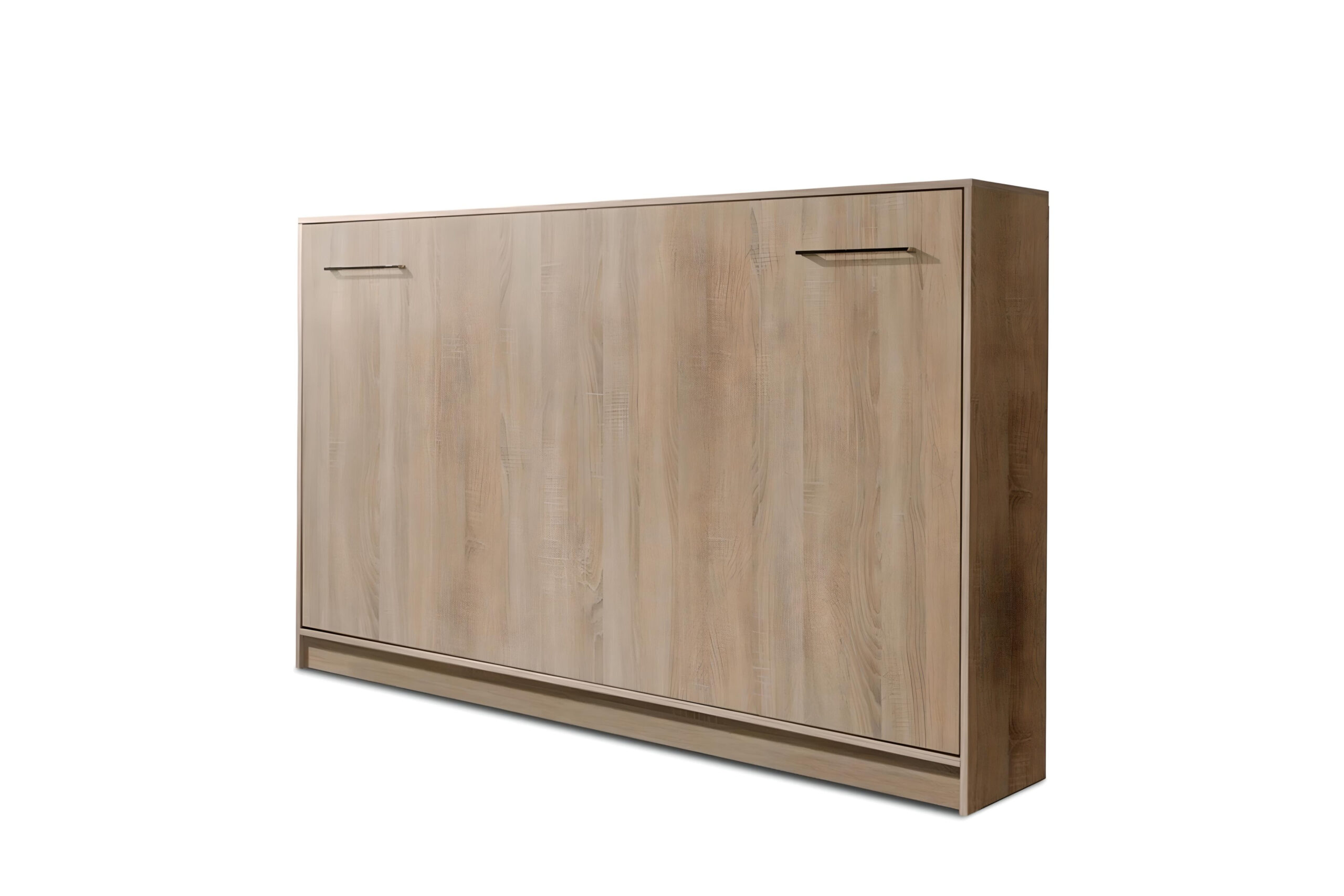 Lit escamotable horizontal 120 x 200 cm ZEN couleur bois