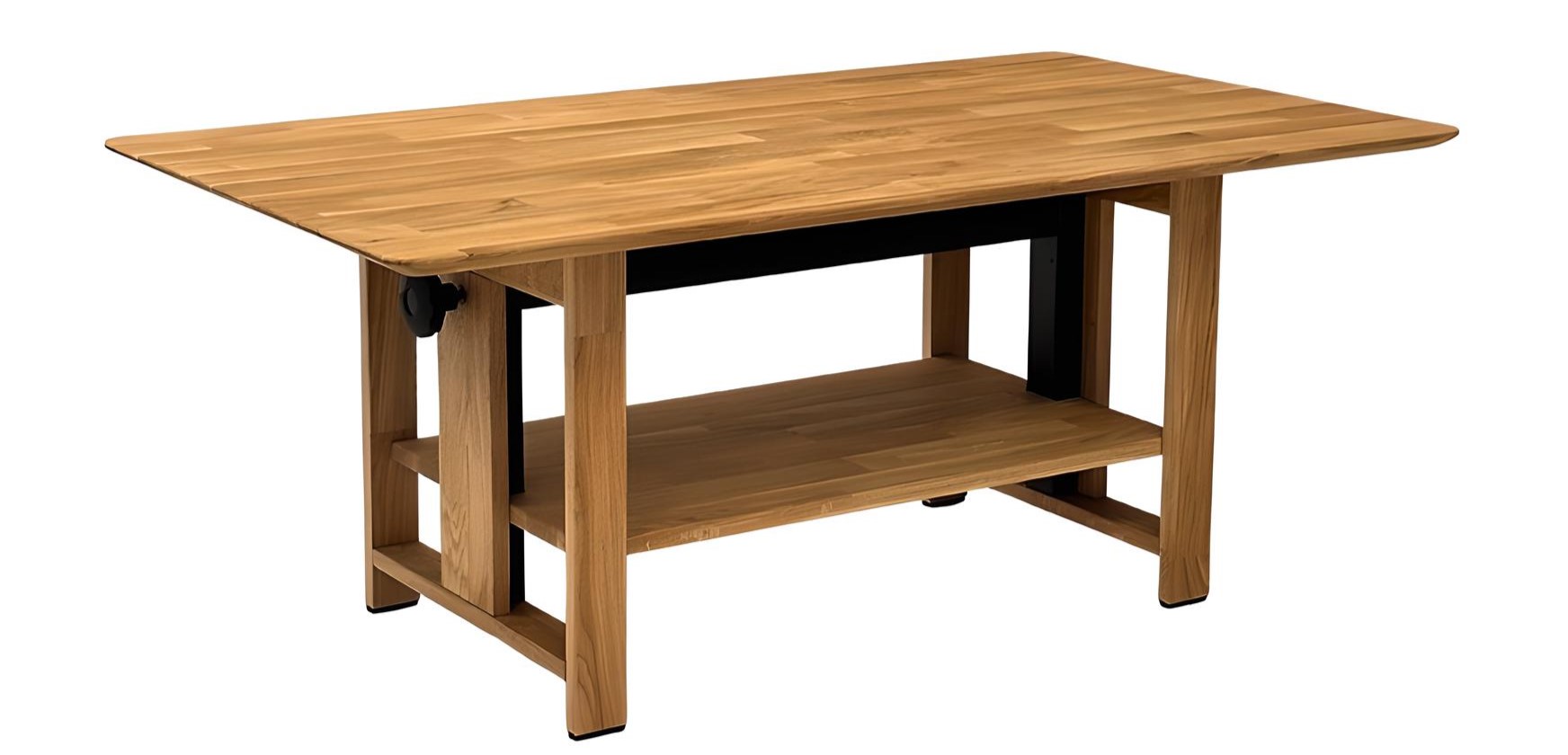 Table basse relevable bois massif de chêne Leo fonctionnalité et design moderne Table basse relevable bois massif de chêne Leo fonctionnalité et design KAMAZZA