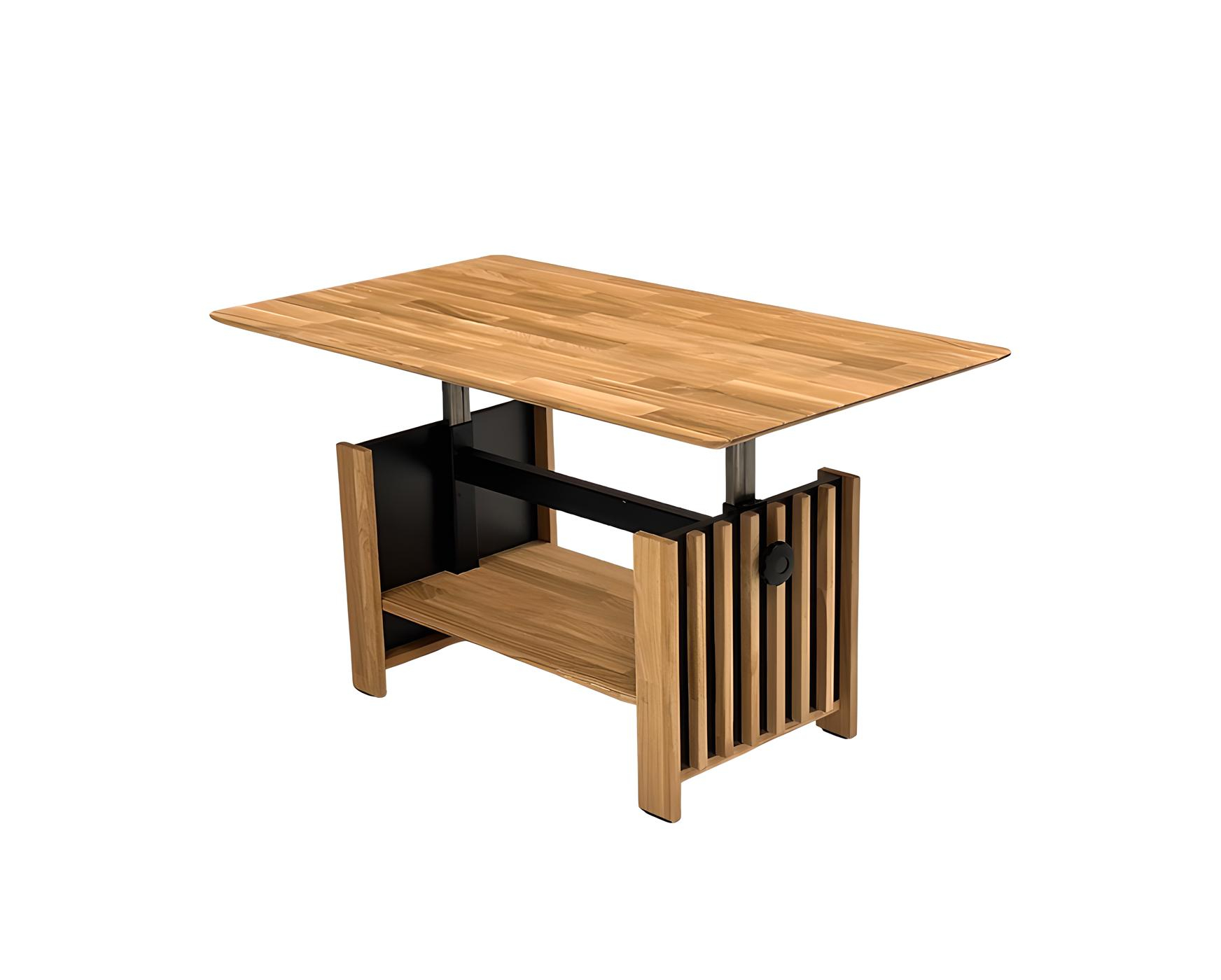 Table Basse Plateau Relevable Chêne Elia