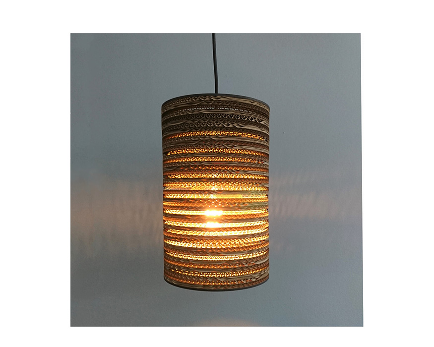 KAMAZZA Suspension design diamètre 20cm en carton recyclé - LUNEO