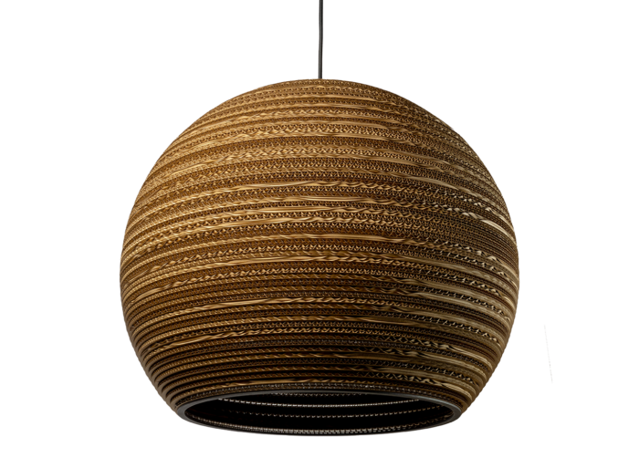 suspension luminaire en bois - Kamazza