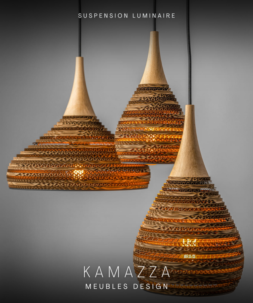 Suspension luminaire design photo article